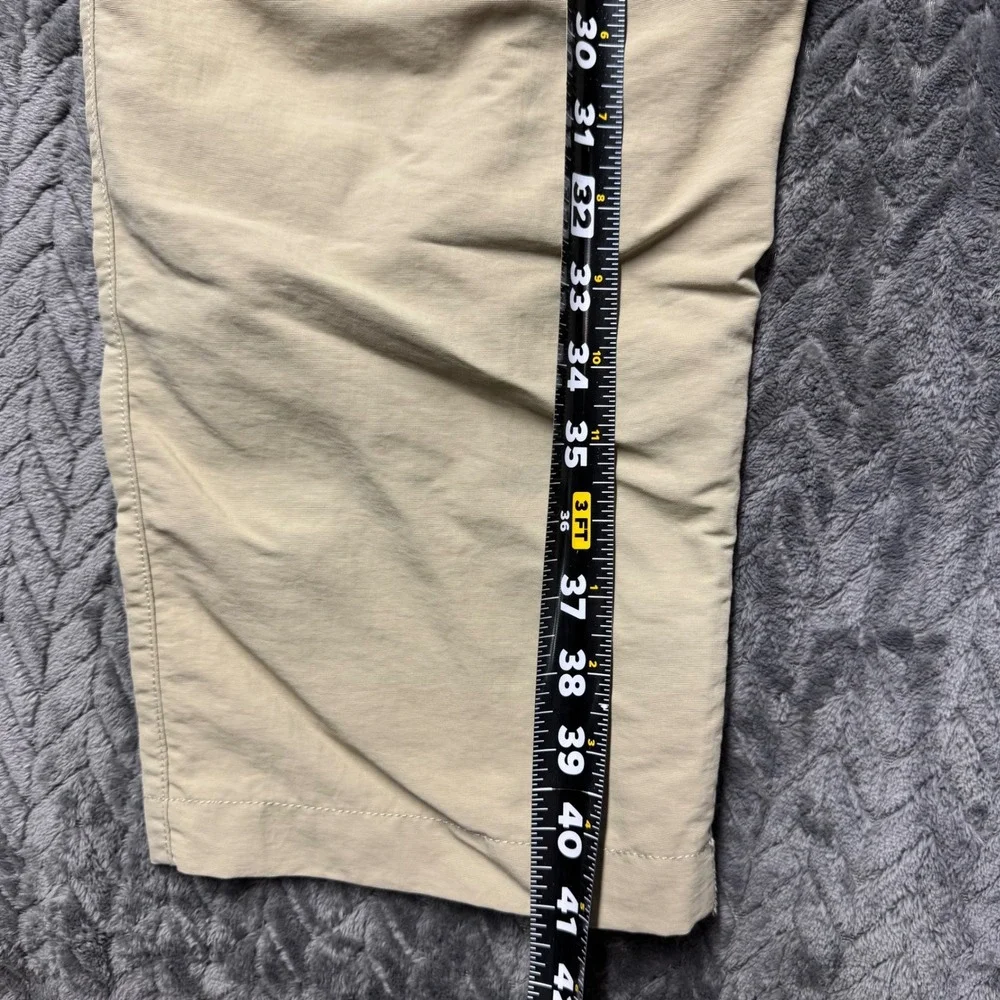 The North Face Paramount Convertible Pants 40 Khaki Excellent Zip Off (2108)